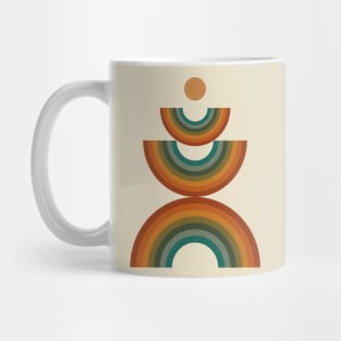 Minimalist Boho Rainbow Mug